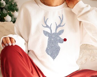 reindeer comfy sweatshirt
