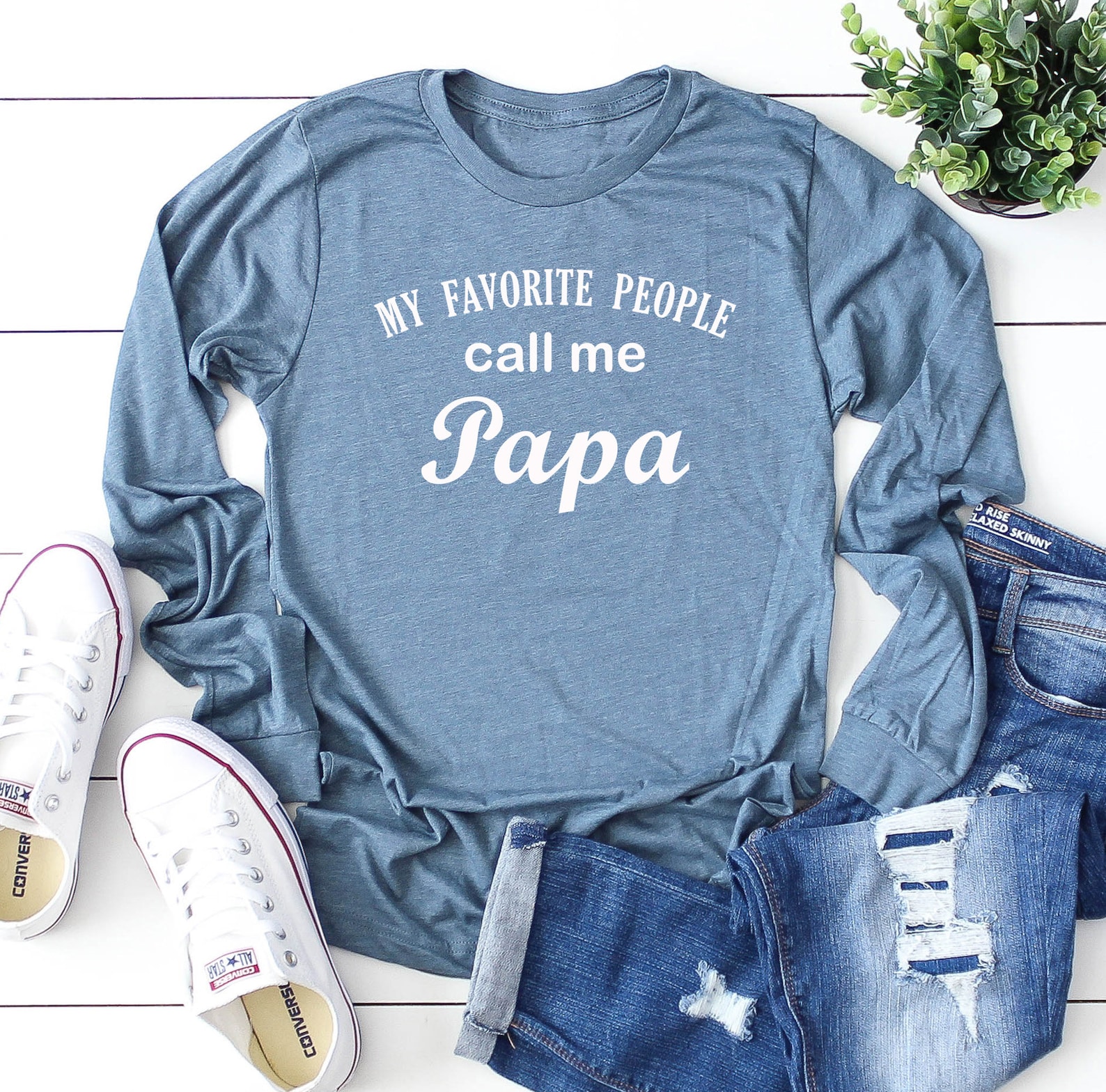 papa long sleeve shirt