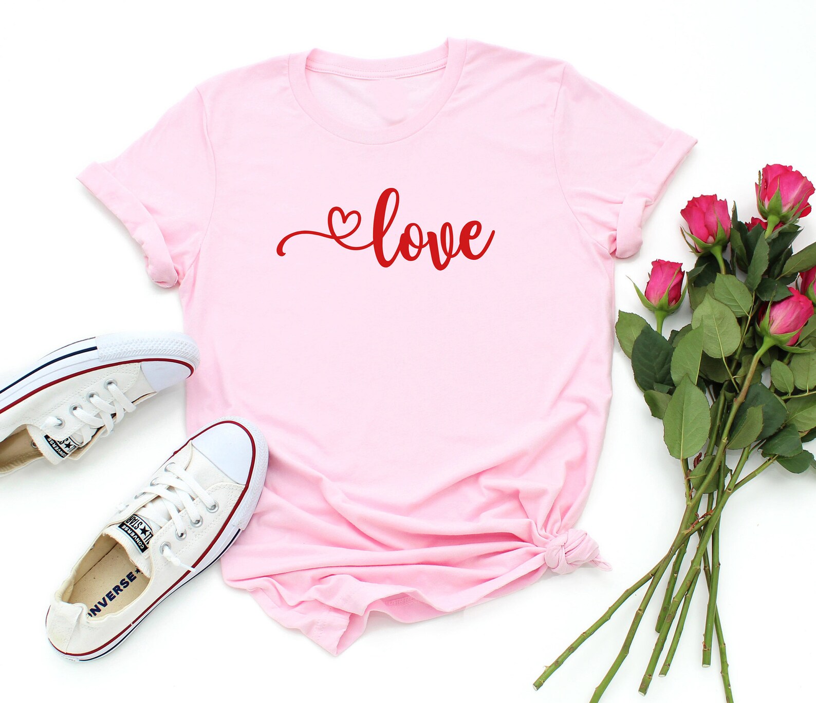 Love Heart Valentine Shirt Love Shirt Valentines Tee | Etsy