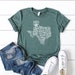 Texas Shirt | Texas Map Shirt | Texas Cities Shirt | Texas Pride Shirt | Texas Home Shirt | 11848