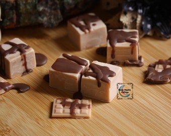 Chocolate Almond Bar Wax Melt Sample, Sample Wax Melt, Food Scented Wax Melt, Almond Wax Melt, Chocolate Wax Melt, Baked Food Wax Melt