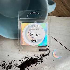 Coffee Scent Wax Melt, Espresso Time Wax Melt, Handmade Wax melts, Wax Melt Sample, Wax Melt Mini, Coffee Wax Melt, Espresso Wax Melt