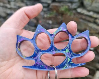 Cat Keychain Self Defense Etsy Uk