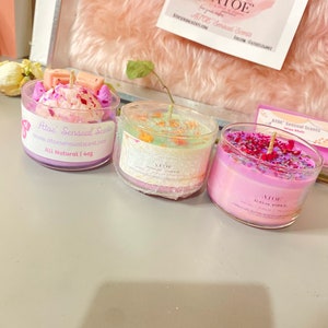 Freestyle candles (set of 3)