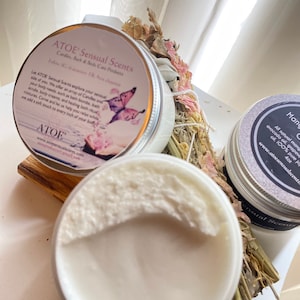 All natural body cream