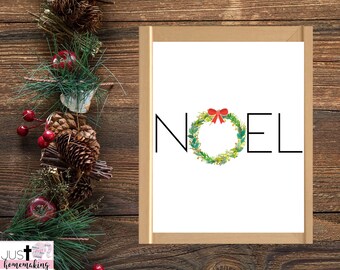 Chrismas Decor | Noel | Christmas | Farmhouse | Minimalist | Simple | Printable | Digital
