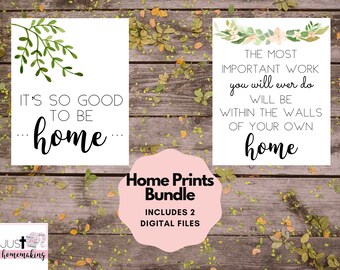 Home Decor | Farmhouse | Minimalist | Home Quotes | Printable | Digital
