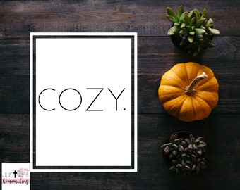 Home Decor | Cozy | Farmhouse | Minimalist | Housewarming | Printable | Digital