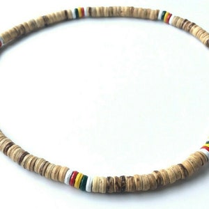 Surfer Necklace Men Wooden Beaded Jewelry Men and Women Choker Perfect Gift For Men Kid Women Free Shipping