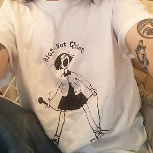 Riot = Not Quiet  T-SHIRT