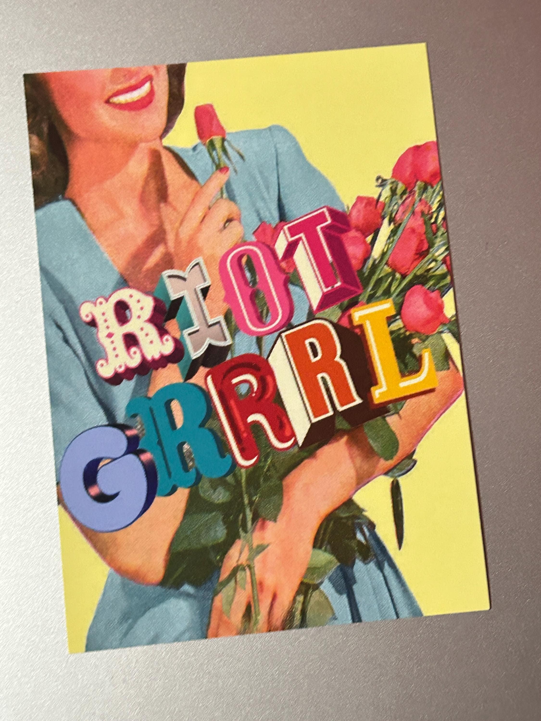 Riot Grrrl   5" x 7" ART PRINT