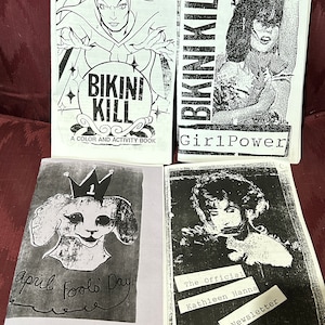 【rurumu:】RIOT GRRRL collage camisole RE-edited Racing Printed Collage Rectangle Tank Tops