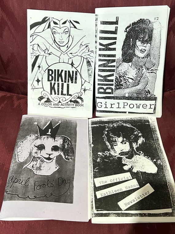 KATHLEEN HANNA'S ZINES. Riot Grrrl Revival: Collectible Zine Pack