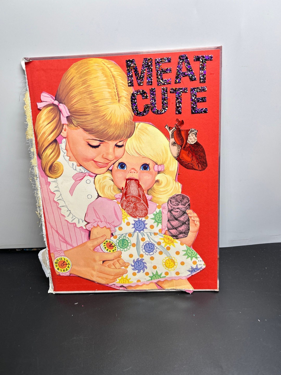 Meat Cute {original Collage} - Etsy
