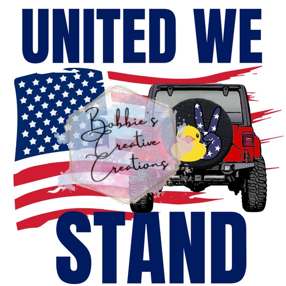 united we stand sublimation design, usa sublimation, usa png, off roading sublimation, red white and blue sublimation, off roading PNG