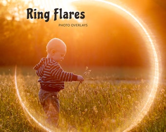 Ring Lens Flare Overlays, Sunflares