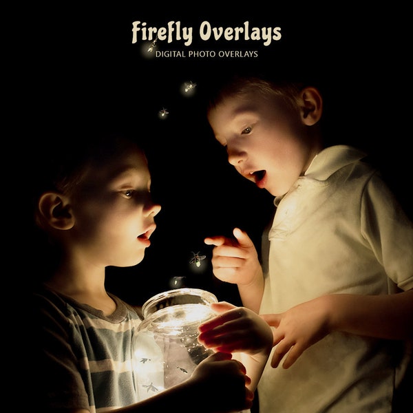 Firefly Overlay, Lightning Bug for Photoshop