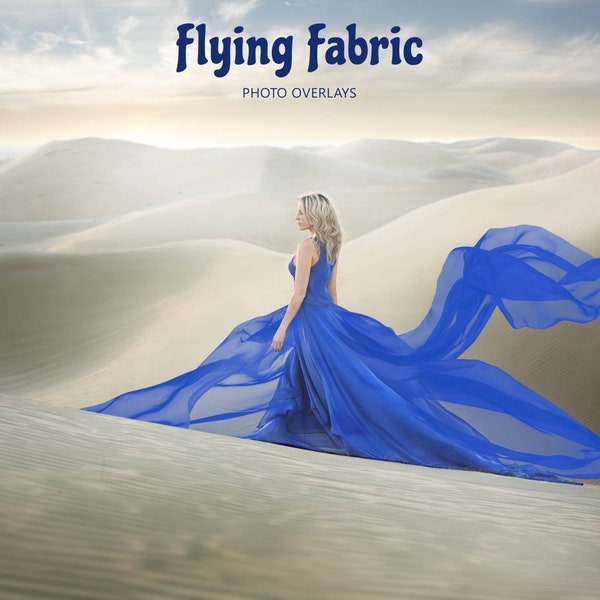 Flying Fabric Overlays, Flying Dress