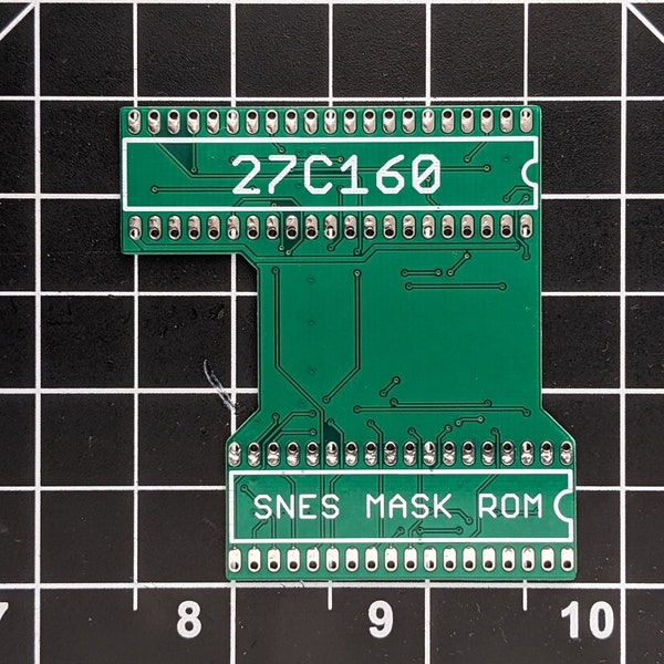 Scheda adattatore estesa da SNES a 27C160