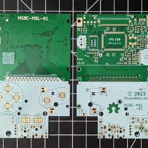 Game Boy Pocket Color PCB (MGBC-MBL-01)