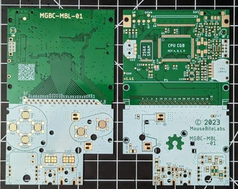 Game Boy Pocket Color PCB (MGBC-MBL-01)