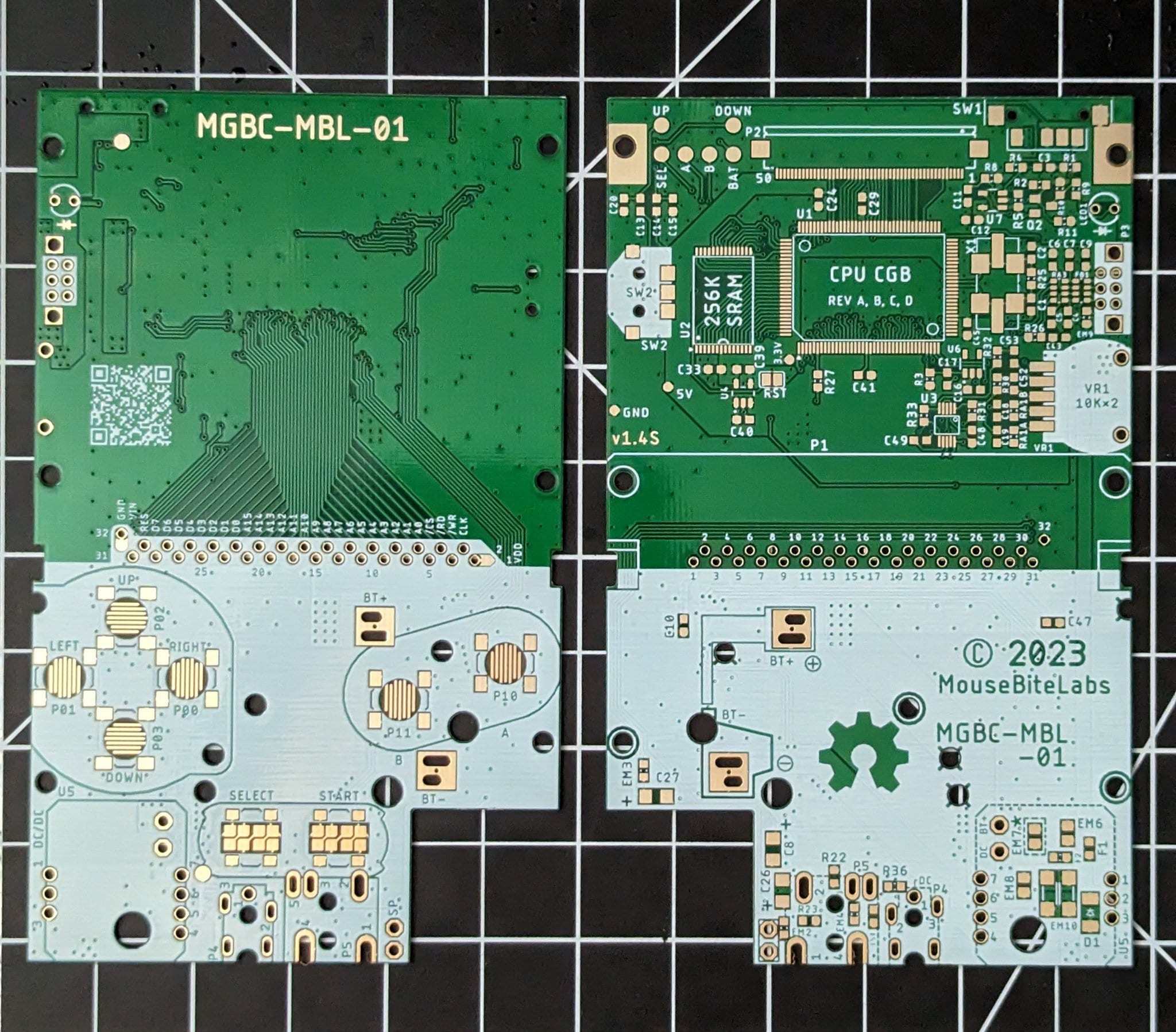 GitHub - MouseBiteLabs/Game-Boy-Pocket-Color: A Game Boy Pocket outfitted  with Game Boy Color support and other modern features