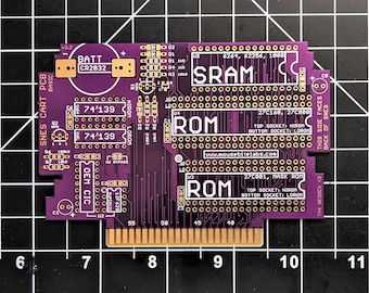 Super Nintendo Cartridge Circuit Board - Basic UV
