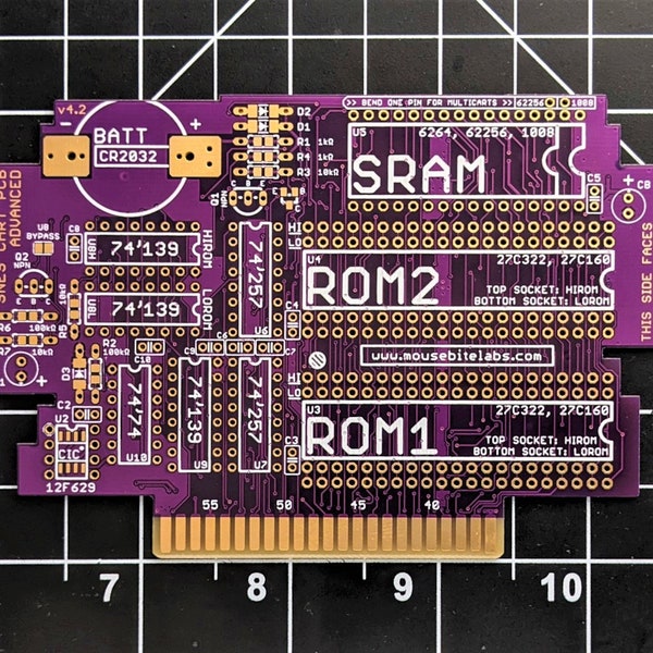 Super Nintendo Cartridge Circuit Board - Advanced