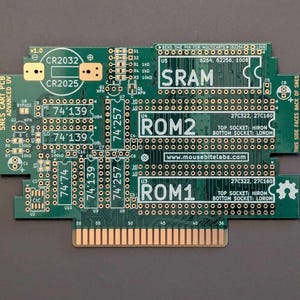 Super Nintendo Cartridge Circuit Board - Advanced UV