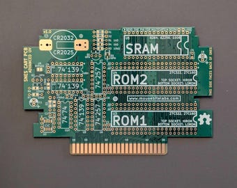 Placa de circuito para cartucho de Super Nintendo - UV avanzado