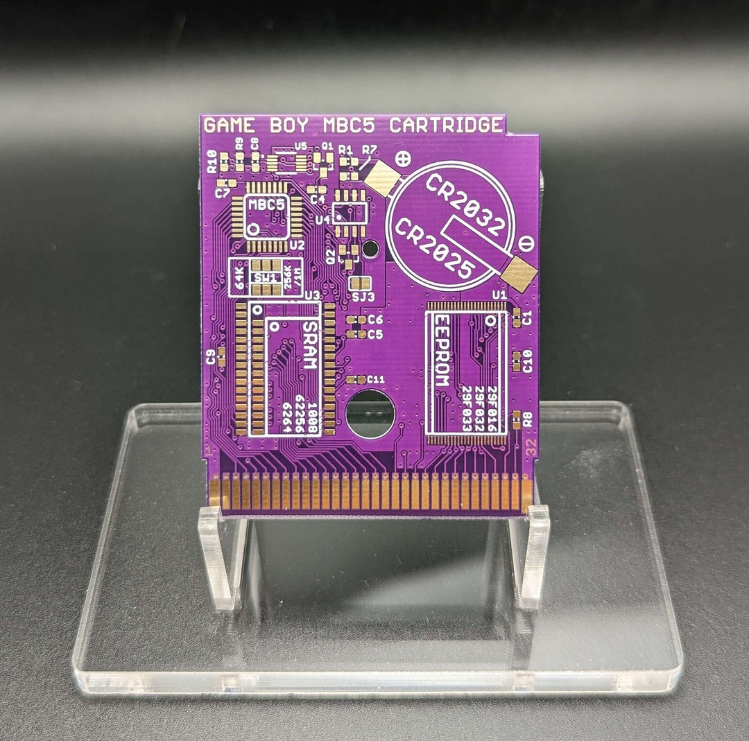 Game Boy Cartridge PCB MBC5 Etsy Canada