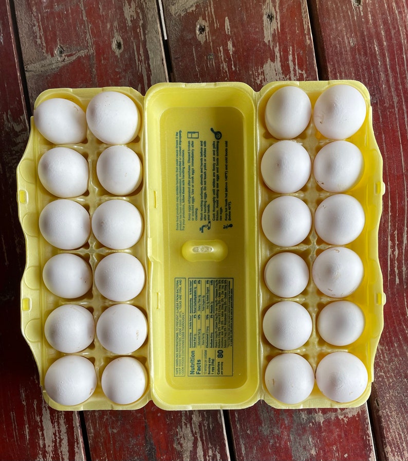 4 Dozen Farm Fresh Eggs Etsy