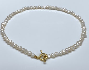 Baroque Pearl Choker Etsy