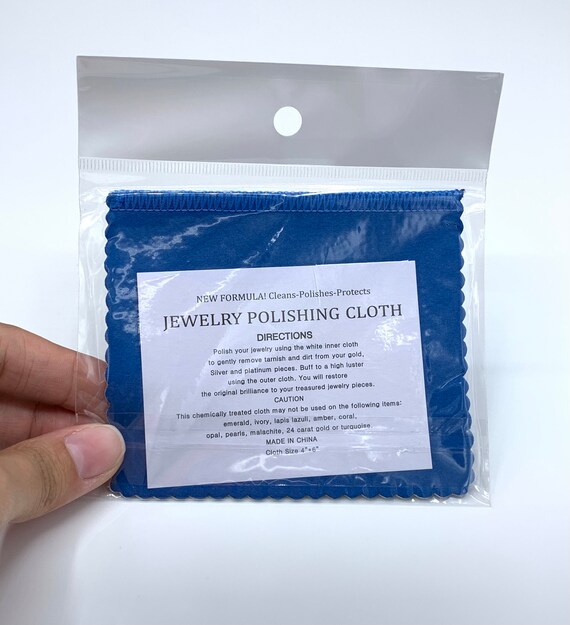 Keep Your Jewelry Clean Jewelry Polishing Cloth, Jewelry Cleaning, Anti  Tarnish Cloth 