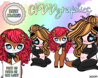 Cute Clipart Png Svg Bundle Cute Svg Bundle Cute Png Bundle Cute