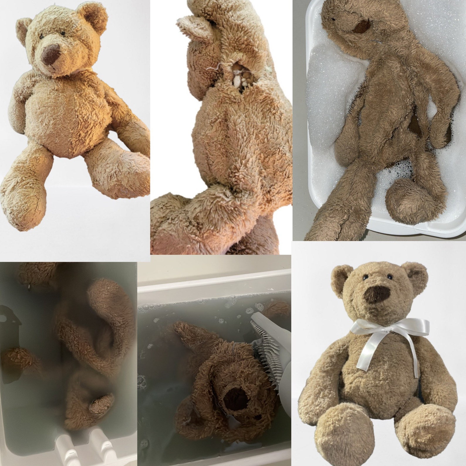 Teddy Bear Restoration/repair read Full Description Stuffed Animal