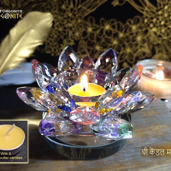 Lotus Candle Holder Etsy