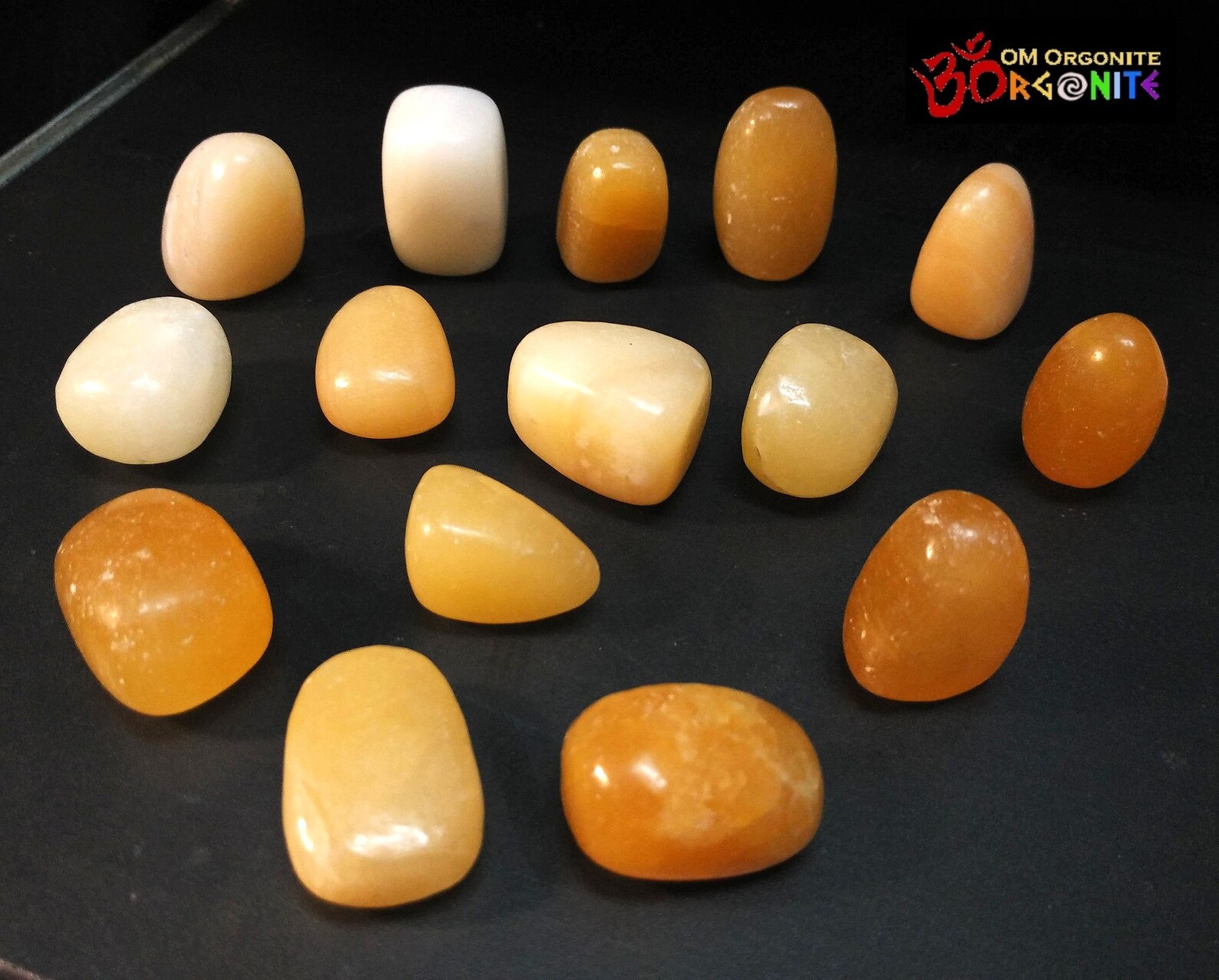 3 Pcs of Perfect Yellow Jade / Tumbled Healing Stones / Pocket Etsy