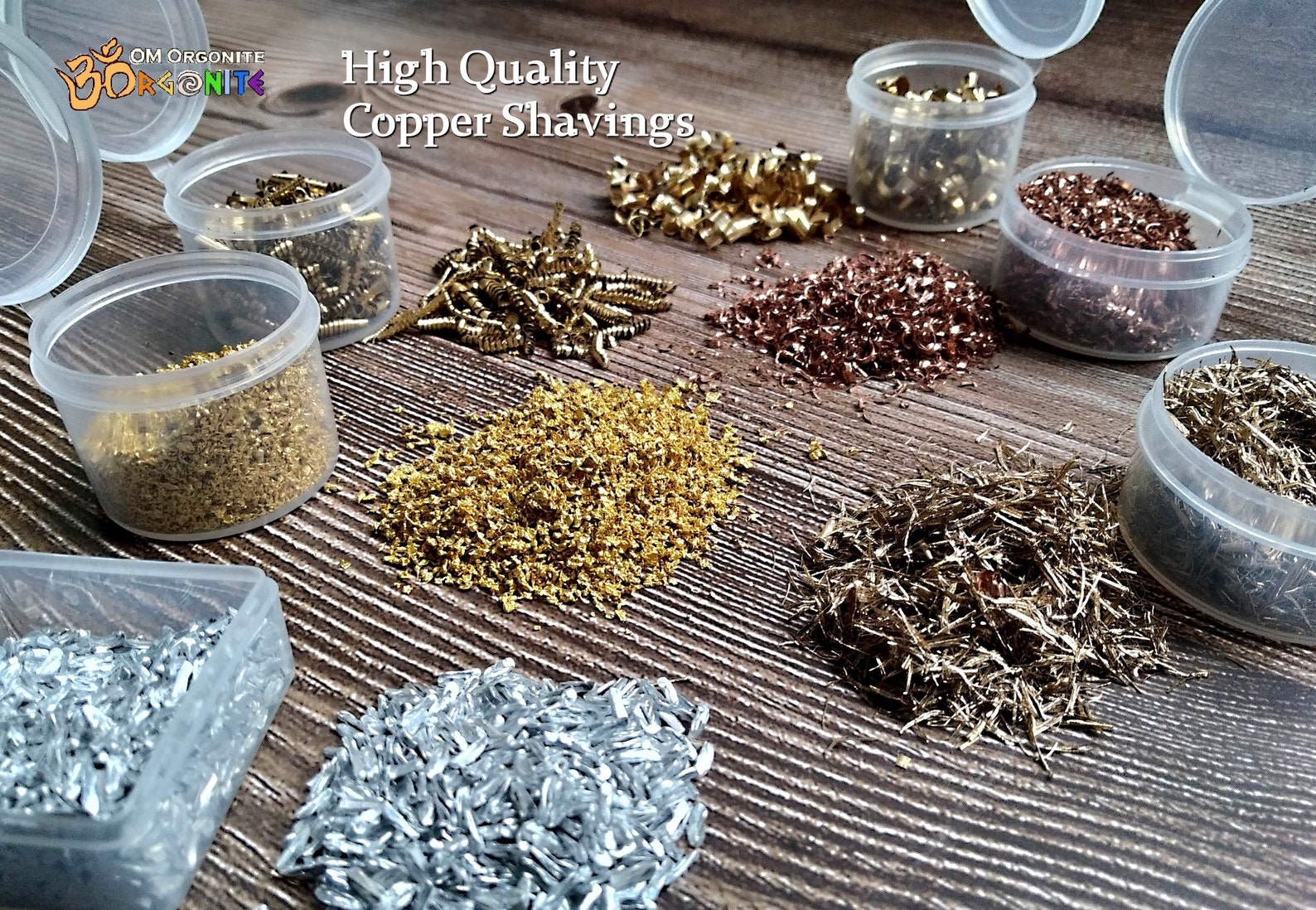 9 Types Copper Brass Shavings High Quality Orgonite Supplies Etsy