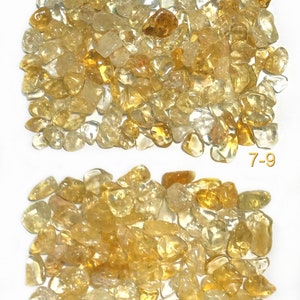 Brazilian Citrine 60 grams / Natural Crystal Chips / The Light Maker Happiness Joy / Solar Plexus Chakras Healing Crystals image 5