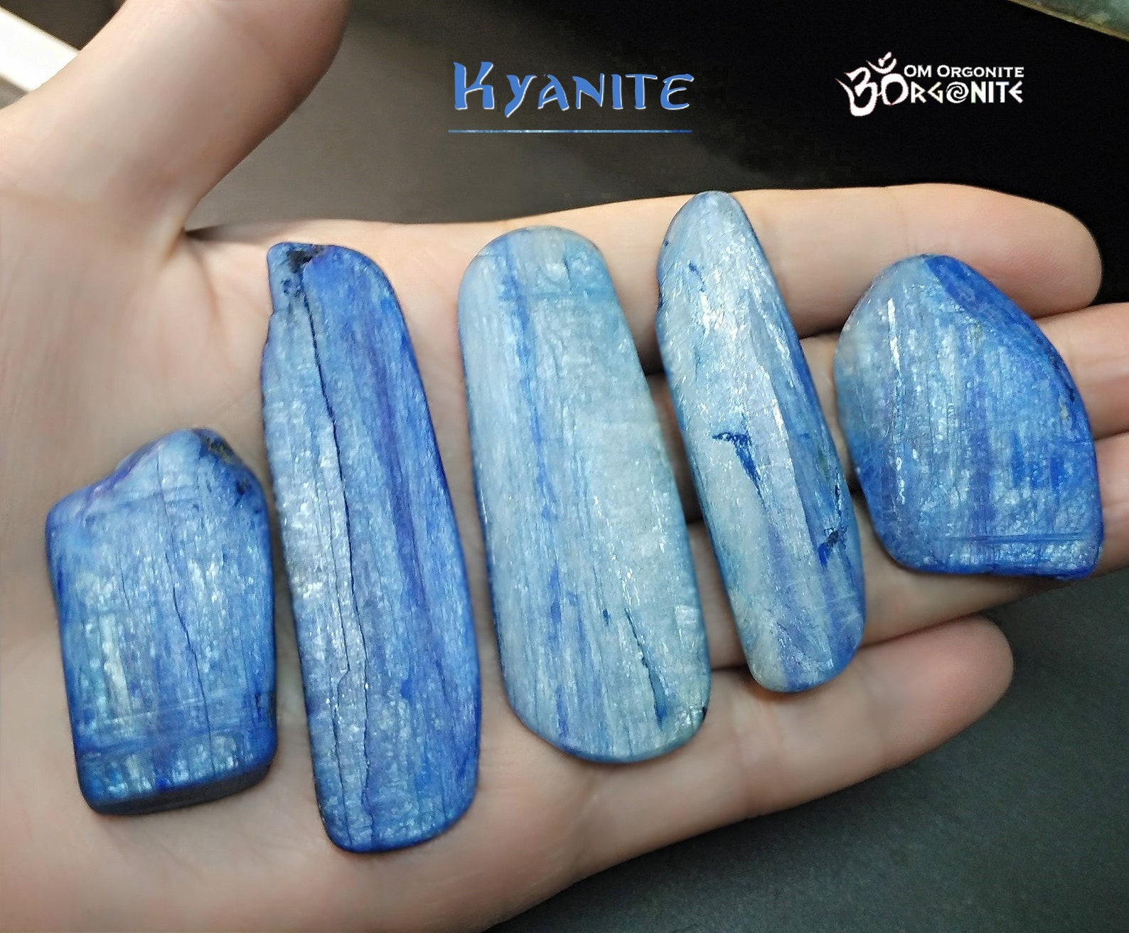 Blue Kyanite / All Chakras Alignment / Throat & Third Eye Etsy