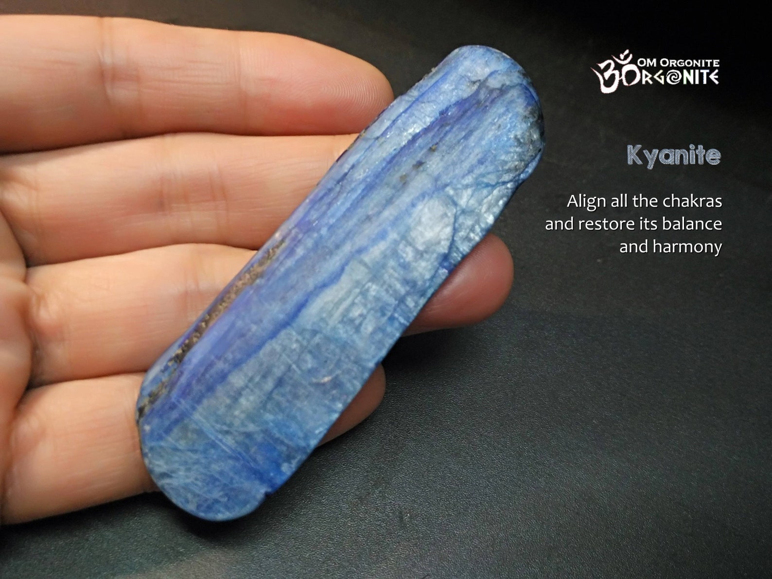 Blue Kyanite / All Chakras Alignment / Throat & Third Eye Etsy