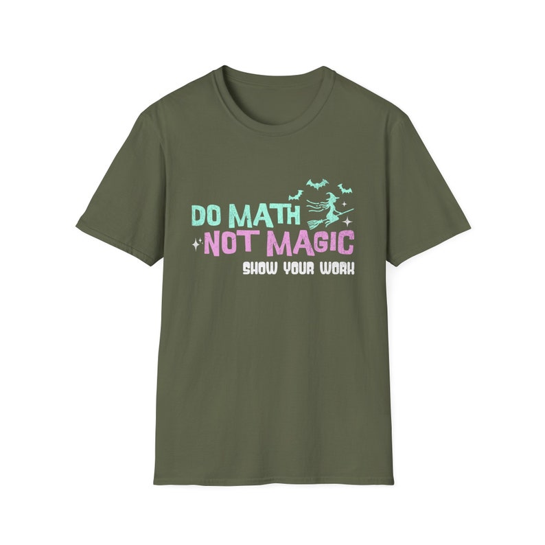 Do Math Not Magic Shirt, Math Teacher Shirt, Teacher Gifts, Teacher ...