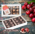 Cherry Cordials Chocolate Covered Cherries-Valentine Gift-Birthday Gift-Handmade Chocolate-Homemade Gift-Candies Candy-Belgian-12 pieces