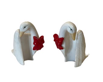 Ron Gordon Design 1984 Swan/Goose Candle Hugger, Candle Holder