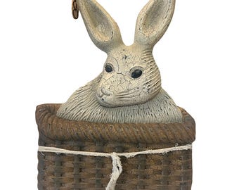 Bunny in Basket Hanger for Arrow Hangers