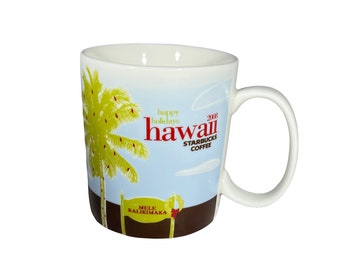 2008 Hawaii Mele Kalikimaka Starbucks Mug