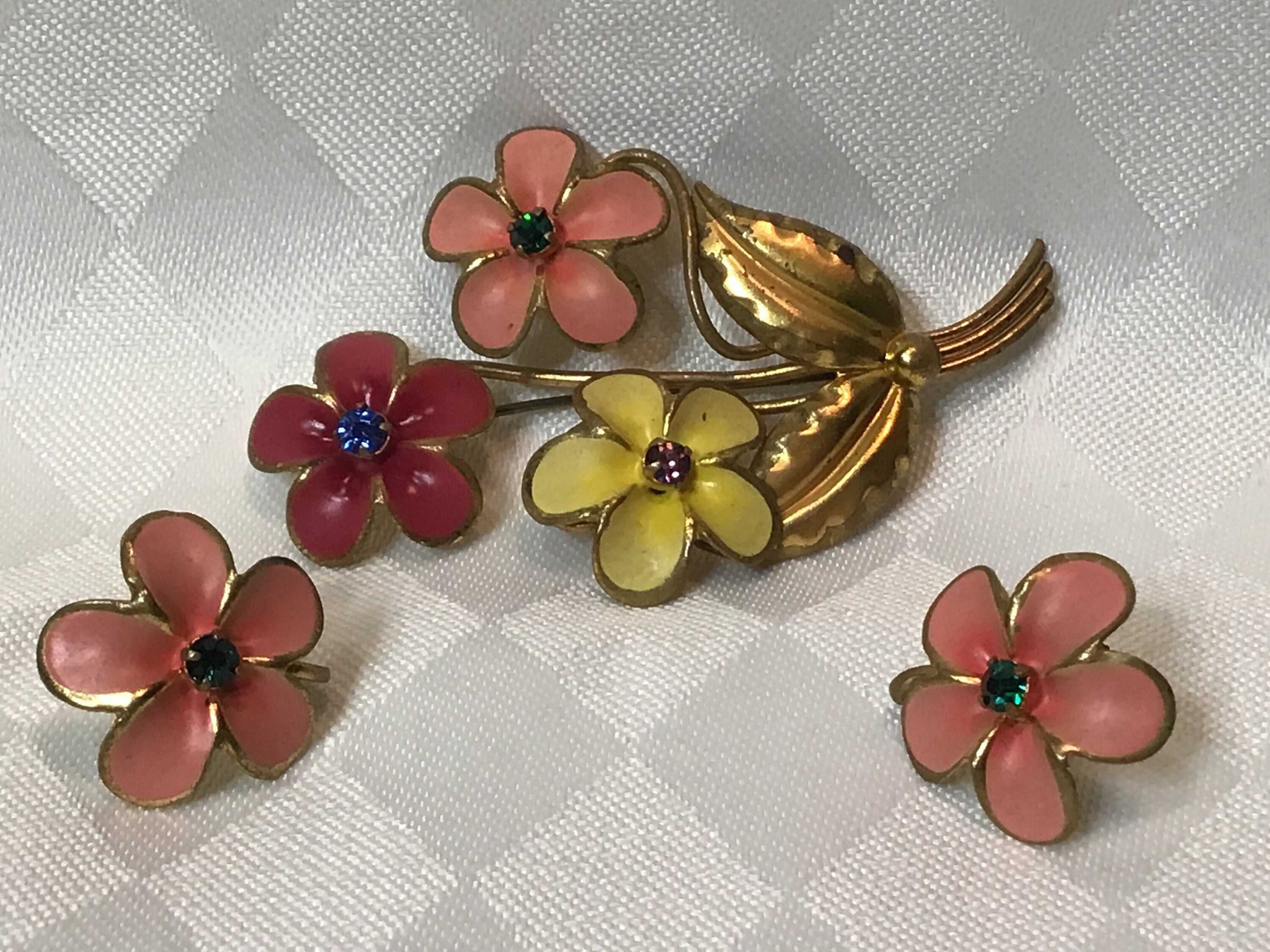 Broche Vintage Superbe - Années 50/60 - Occasion - Bijou Rétro Et élégant