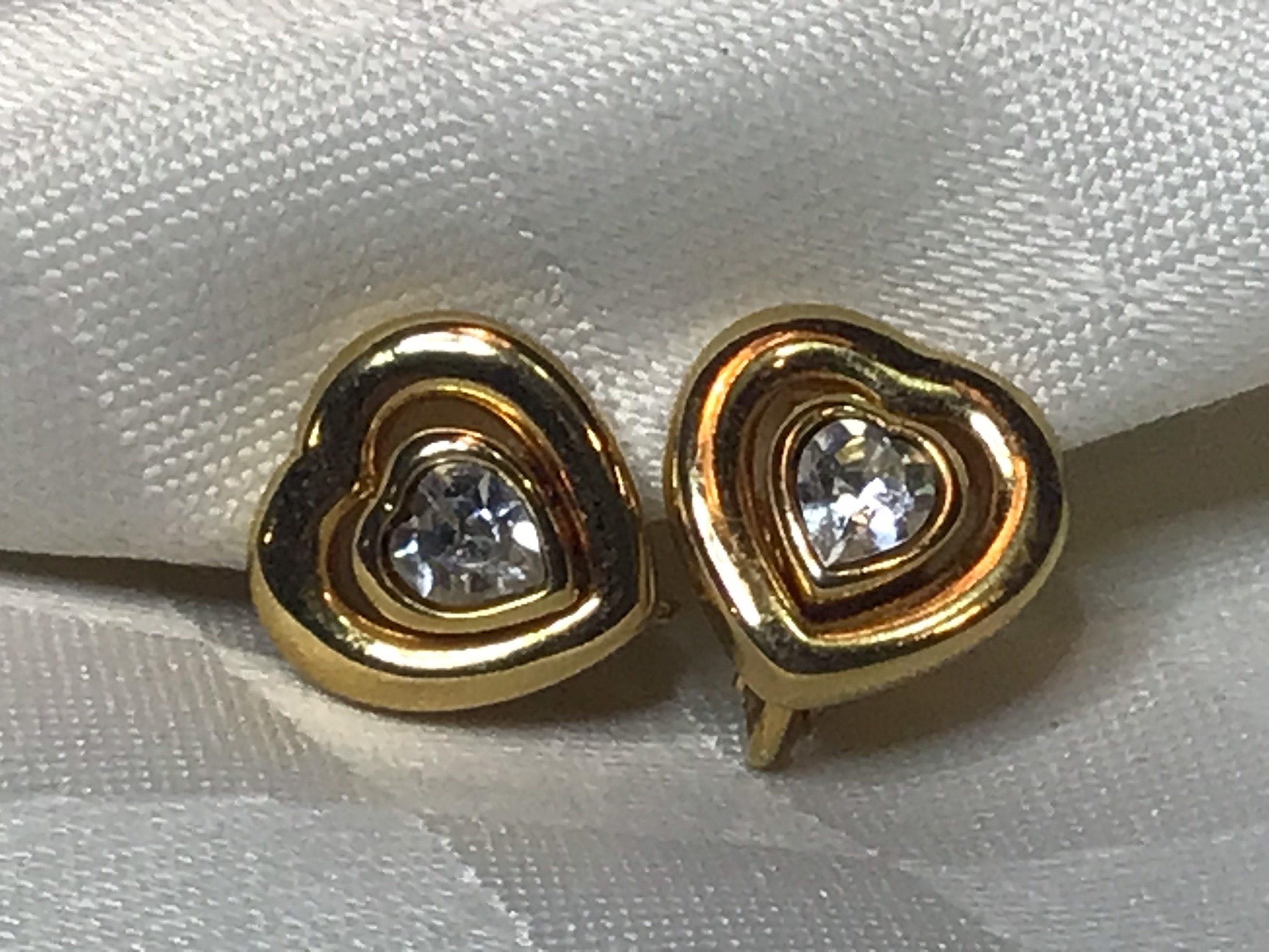 From Courreges Paris. Stunning Heart-shaped Golden Metal Ear - Etsy