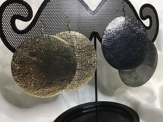 Very, very, very large textured metallic gold or b